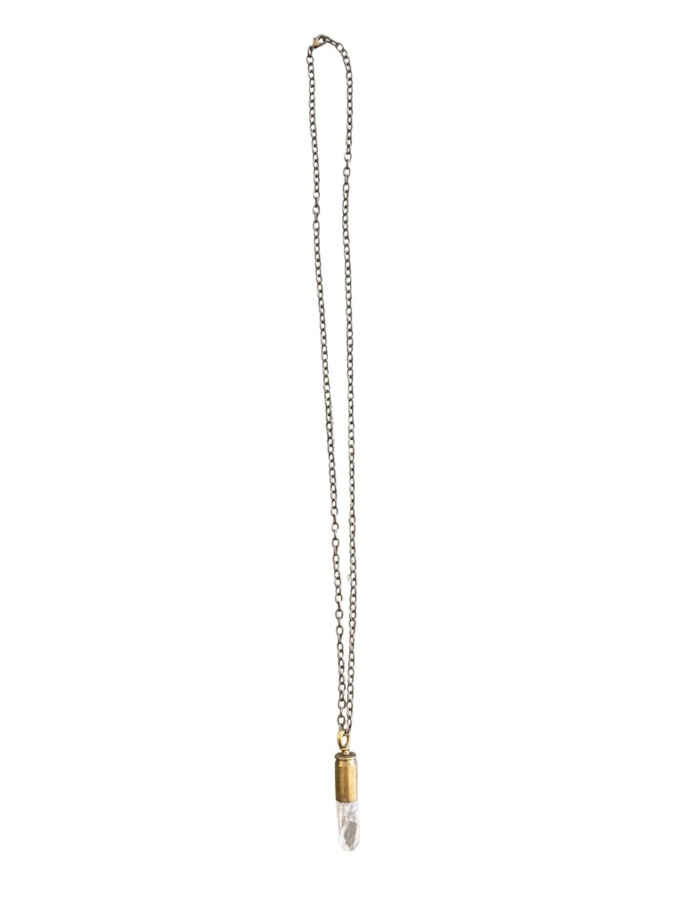 Boho Quartz Long Chain Necklace